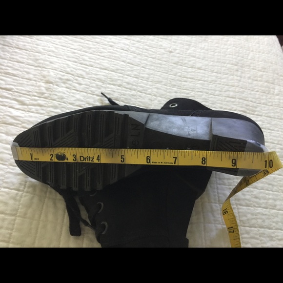 Arche black nubuck lace up bootie. - Picture 8 of 8